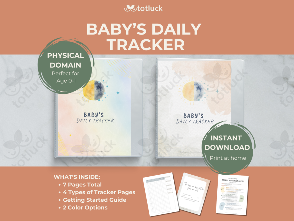 Baby Daily Tracker | Newborn Feeding Sleep Diaper Log