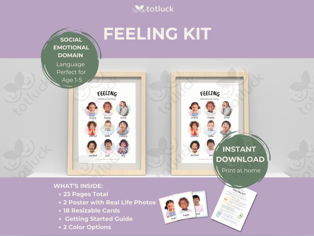 Montessori Feelings Kit | Social Emotional Learning Cards