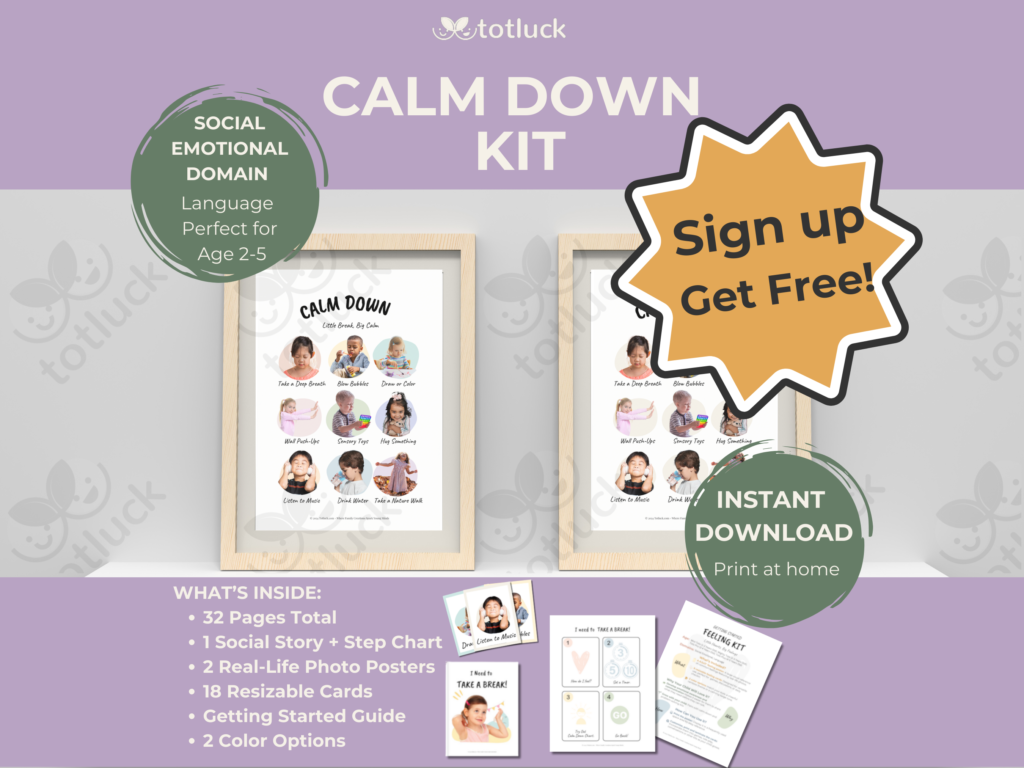 Calm Down Kit | Peace Corner Tools for Emotional Regulation