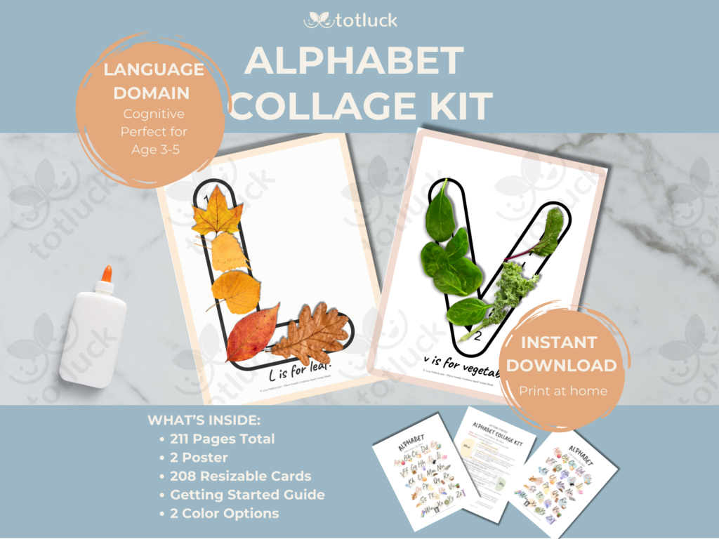 Alphabet Collage Kit | Creative Literacy & Art for Hands-On Learning